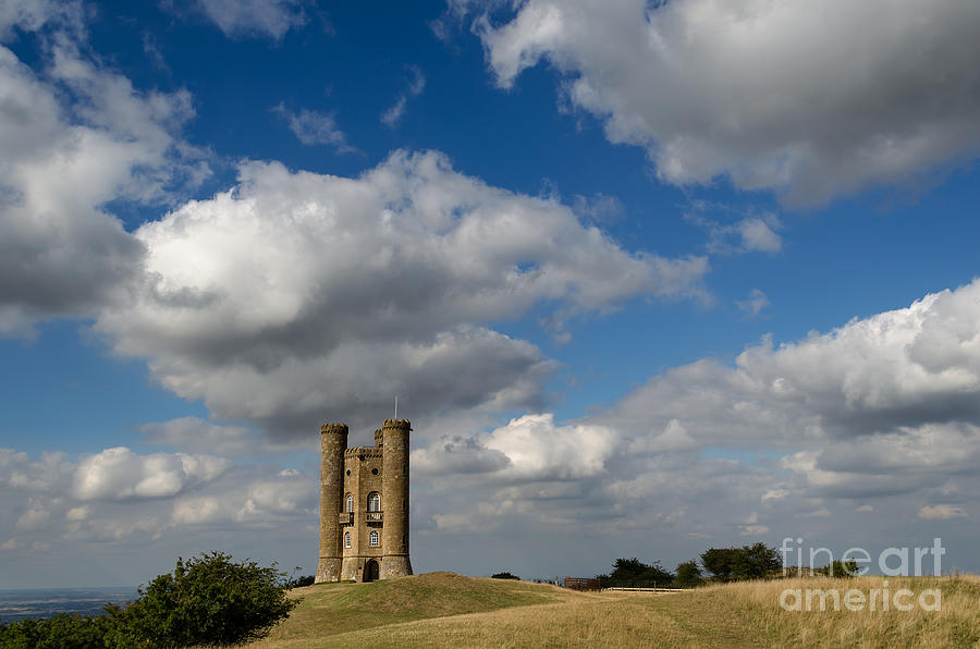 Clouds over Broadway Tower Photograph by IPics Photography - Pixels