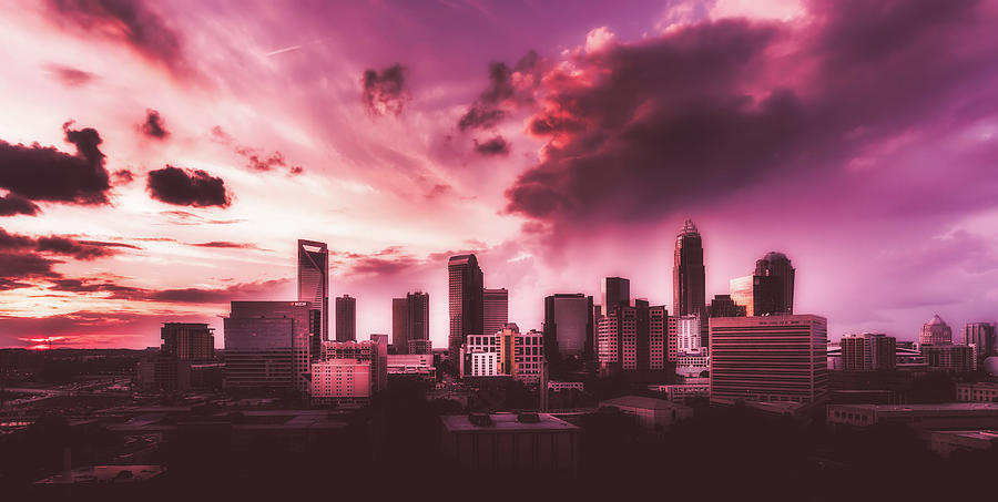Clouds Over Charlotte Photograph by Mountain Dreams