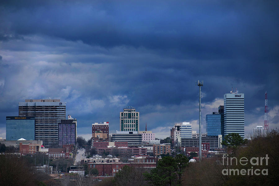 Clouds Over Columbia, Sc Photograph by Skip Willits