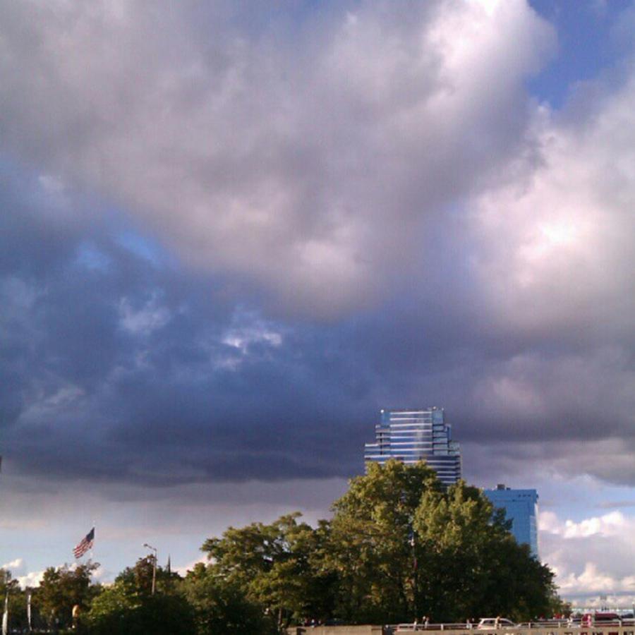 Grand Rapids Photograph - Clouds Over Grand Rapids by Jessica Bradley