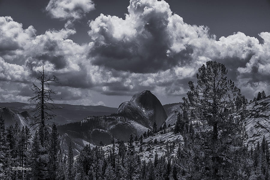 Yosemite National Park Photograph - Clouds Over Half Dome by Bill Roberts