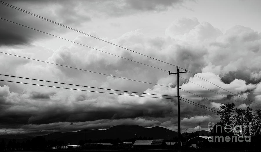 Clouds Over Hayden, Idaho, Spring 2018 Photograph by Matthew Nelson