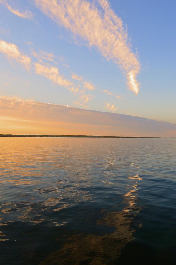 Clouds Over Lake Simcoe In June  Photograph by Lyle Crump