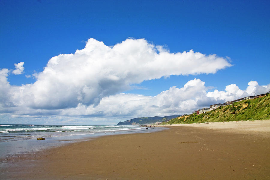 Clouds over Lincoln city Photograph by Buddy Mays