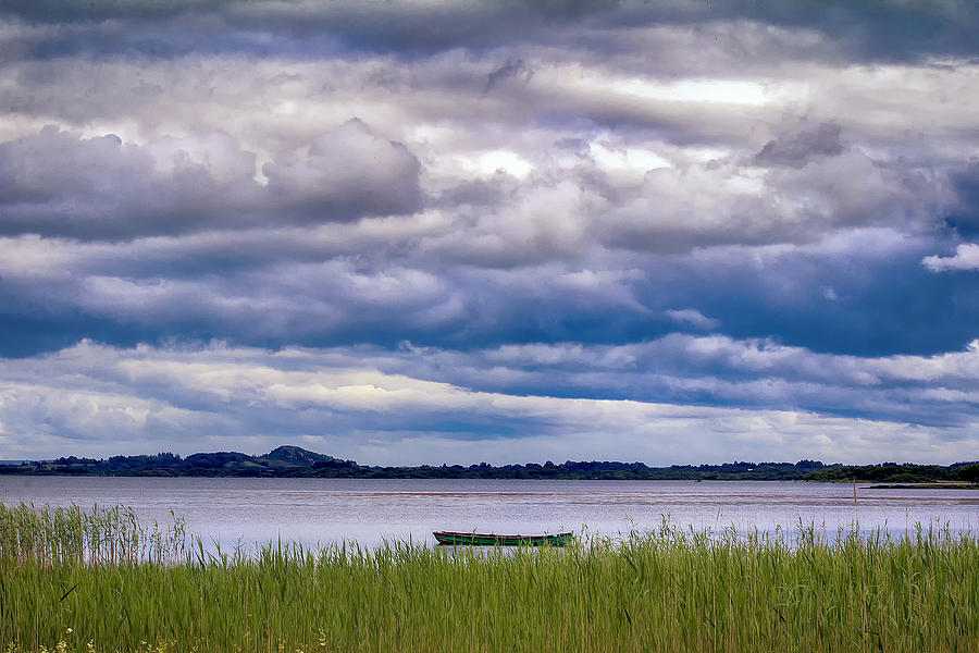 Trout Photograph - Clouds over Lough Cullin by Frank Fullard