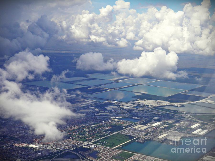 City Photograph - Clouds Over Miami by Sarah Loft