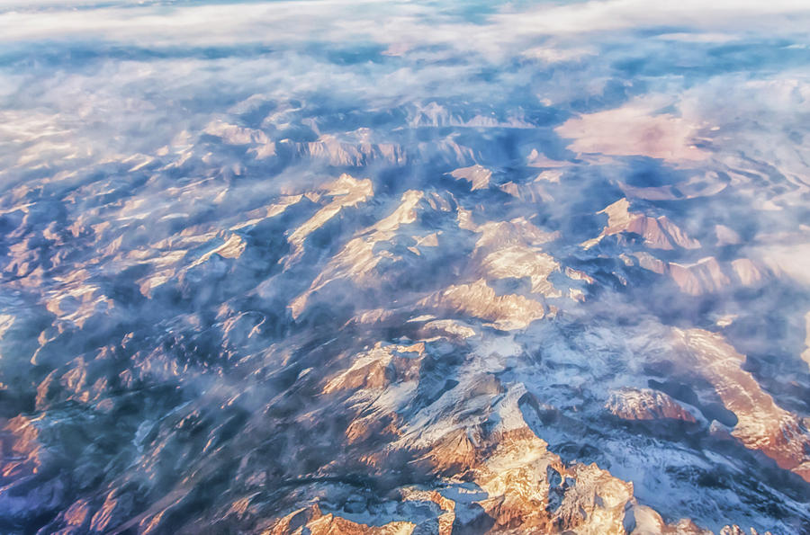 Clouds Over Rocky Mountains Photograph by Marc Crumpler