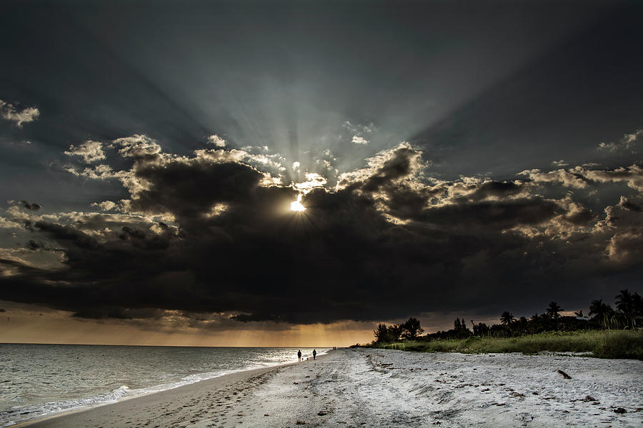 Clouds Over Sanibel Island Florida Photograph by Greg and Chrystal Mimbs