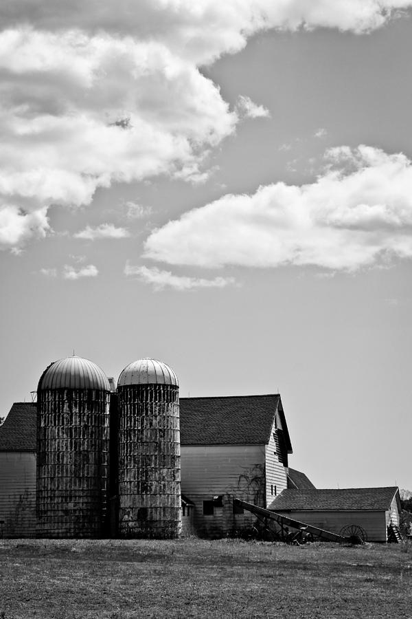 Clouds Over Silos Photograph by Colleen Kammerer