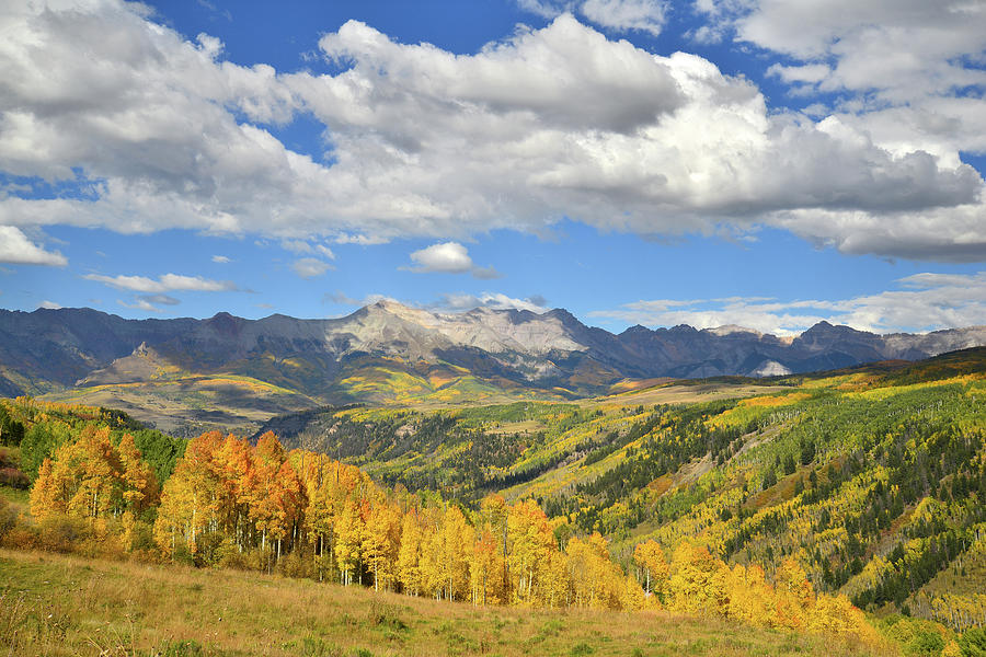 Clouds over Telluride from Sunshine Mesa Photograph by Ray Mathis ...