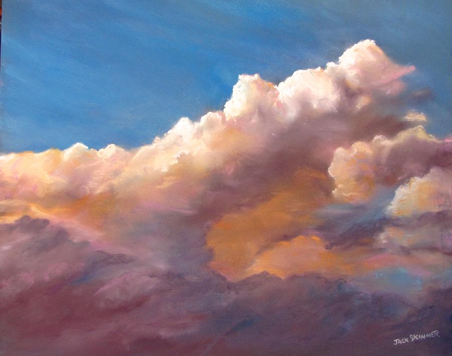 Clouds over the Island Painting by Jack Skinner