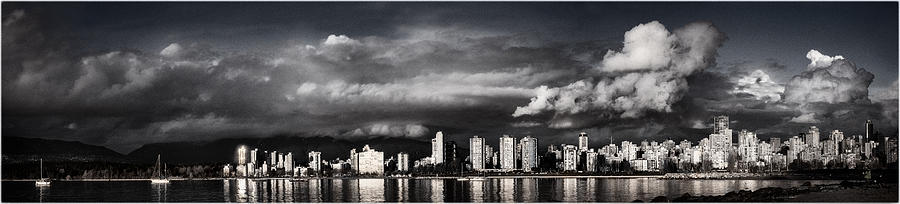 Clouds over Vancouver 3 Photograph by Peter V Quenter