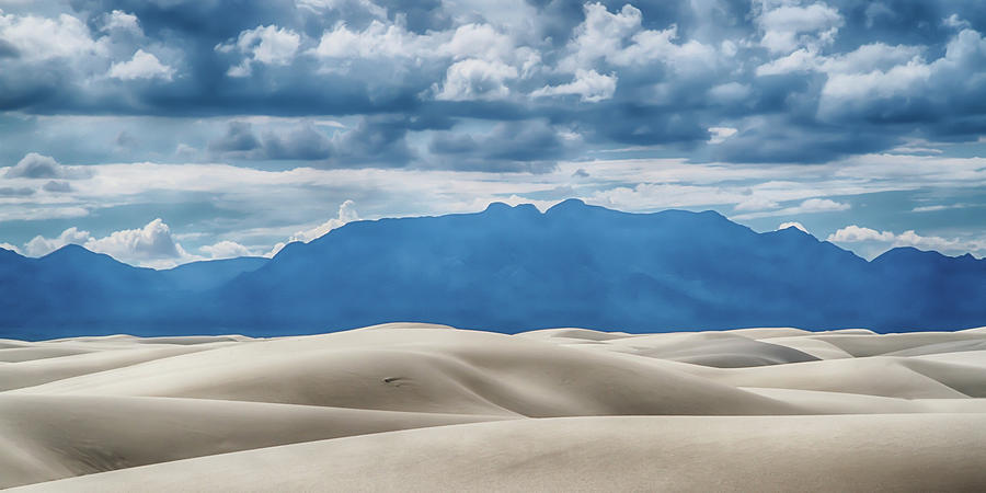 Clouds Over White Sands Photograph by Guy Shultz