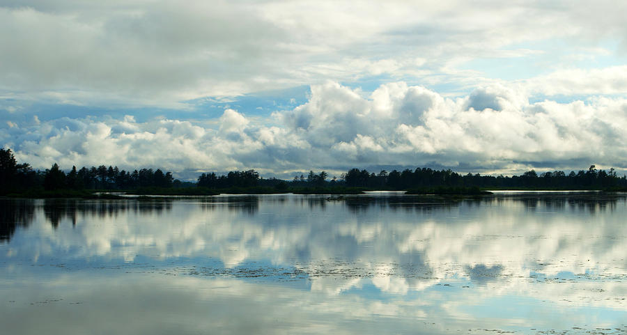Clouds Reflection Photograph