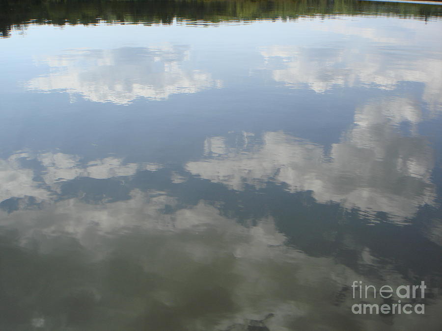 Sky Photograph - Clouds Reflection by PJ  Cloud