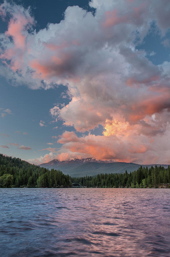 Clouds Rising From Shasta Photograph by Greg Nyquist