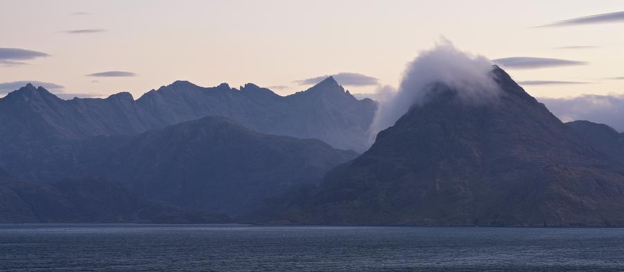 Clouds Roll over Sgurr na Stri Photograph by Stephen Taylor