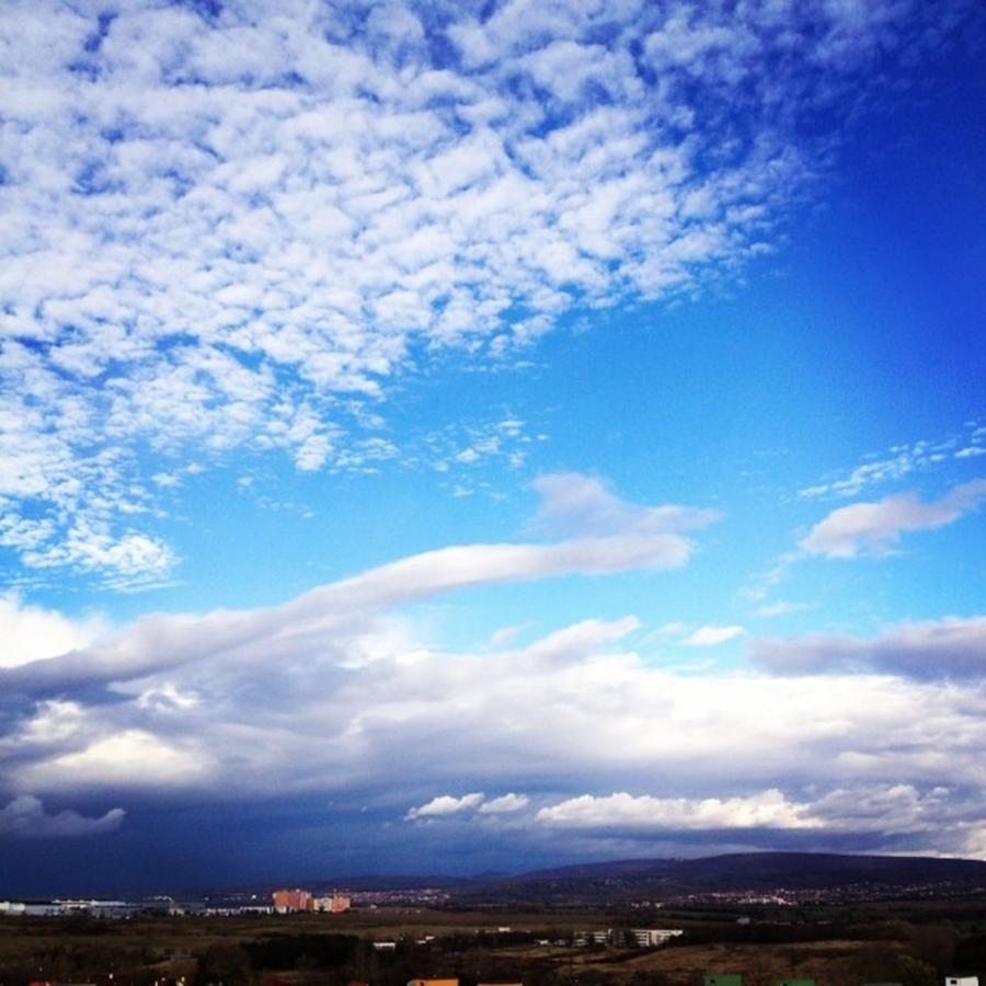 Landscape Photograph - #clouds #sky #landscape #blue by Jakub Horsky