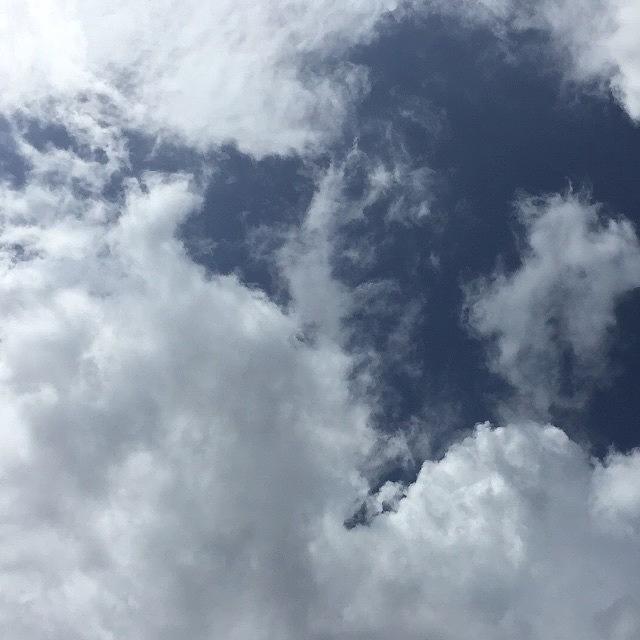 Timelapse Photograph - Clouds #storm #rainmovingin #iphone6 by Joan McCool