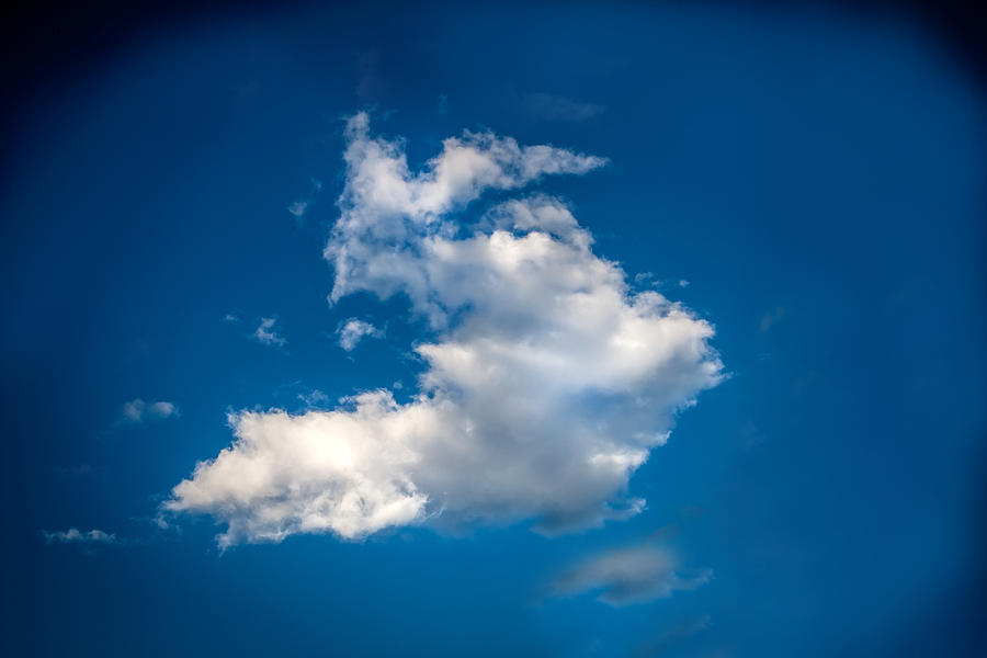 Clouds Stratocumulus Blue Sky Painted 11 Photograph by Rich Franco