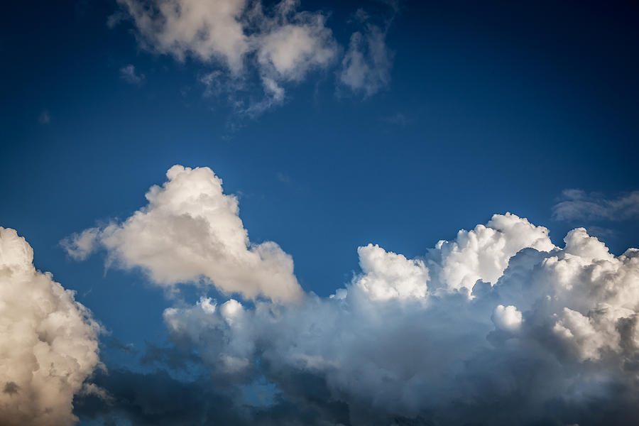 Clouds Stratocumulus Blue Sky Painted 13 Photograph by Rich Franco