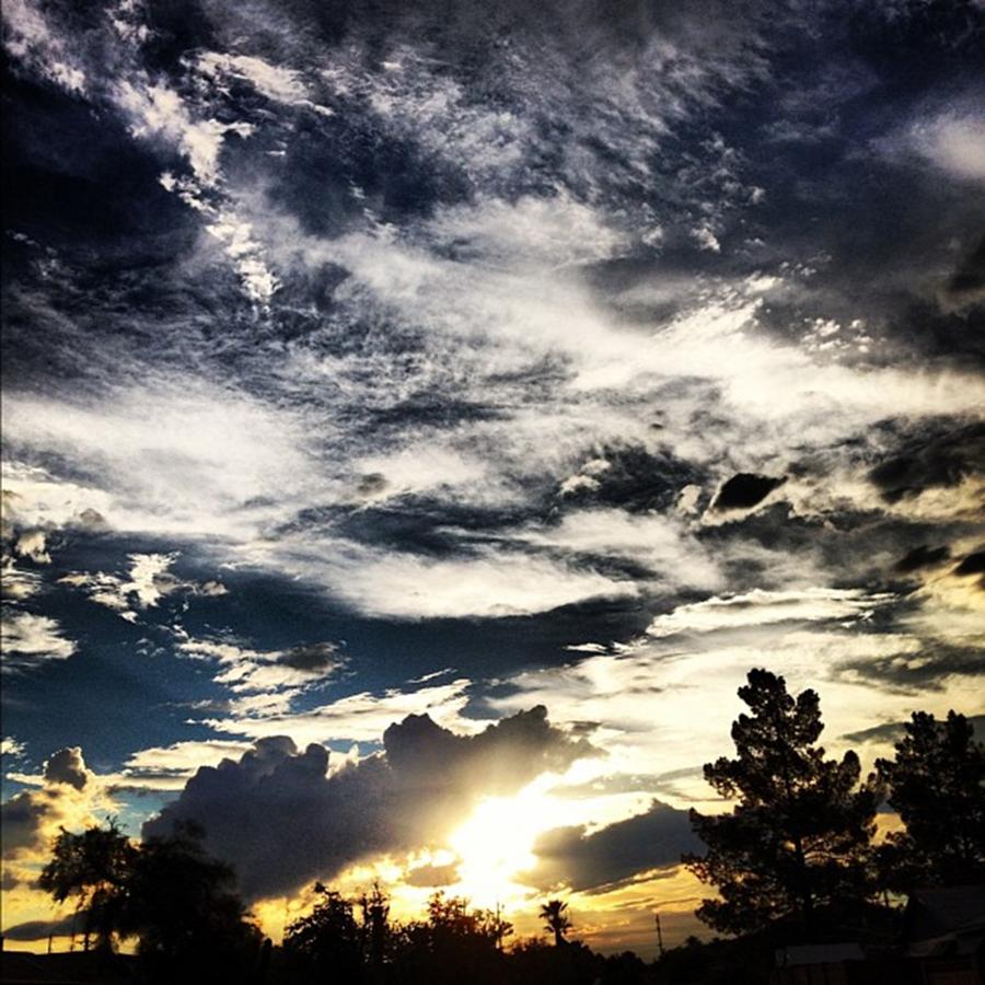 Phoenix Photograph - #clouds #sunset #sun #sky #relax by Gary Sumner