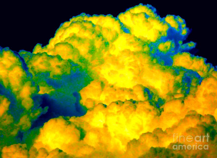 fluorescent clouds