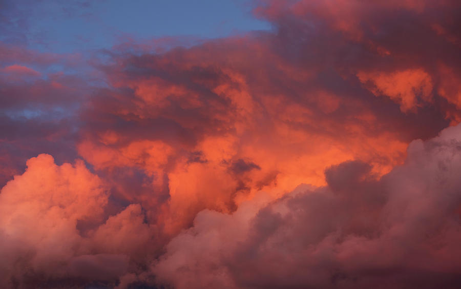 Clouds With Color 1 Photograph by David Lunde