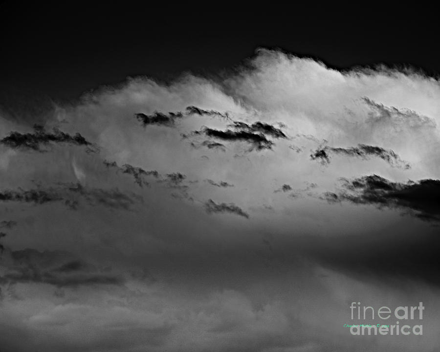 Clouds X Photograph by Charles Muhle