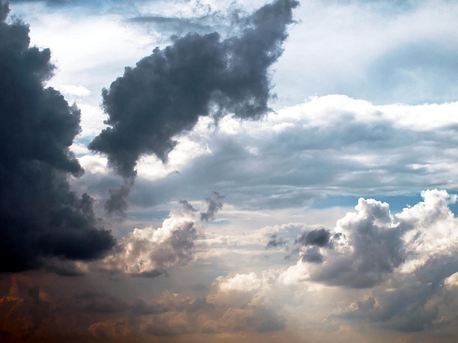 Cloudscape ... Nine Photograph by Tom Druin