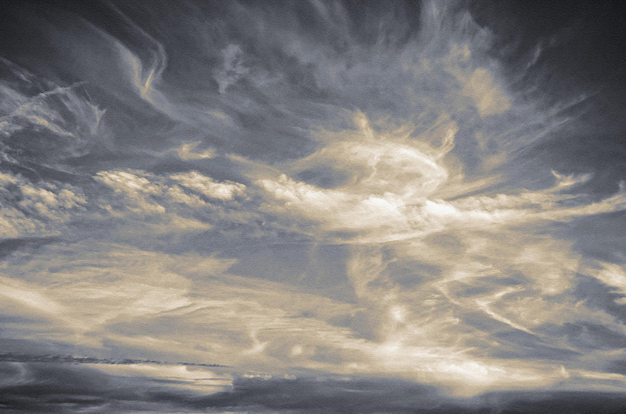 Black And White Photograph - Cloudscape Thirteen by Tom Druin