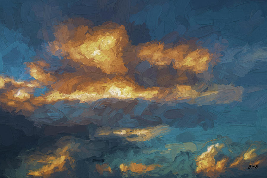 Cloudscape XIII - Painterly Photograph by David Gordon