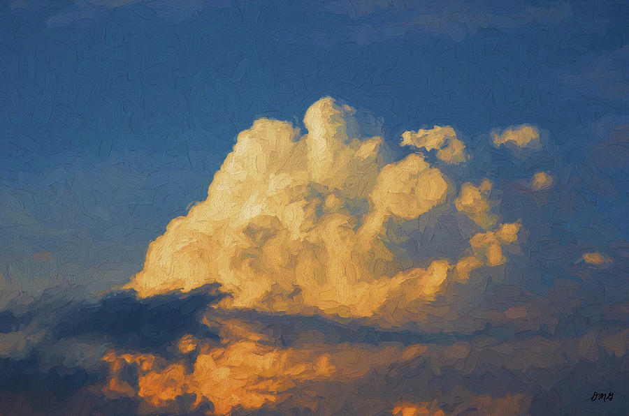 Cloudscape XIX - Painterly Photograph by David Gordon