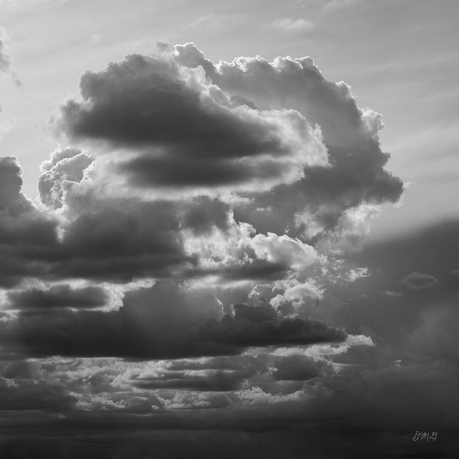 Cloudscape XV BW SQ Photograph by David Gordon