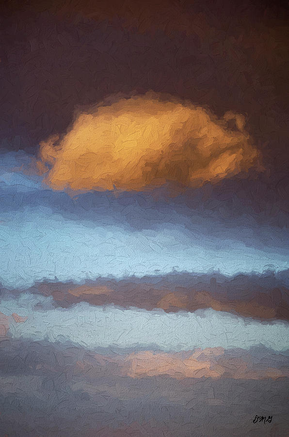 Sunset Photograph - Cloudscape XX - Painterly by David Gordon