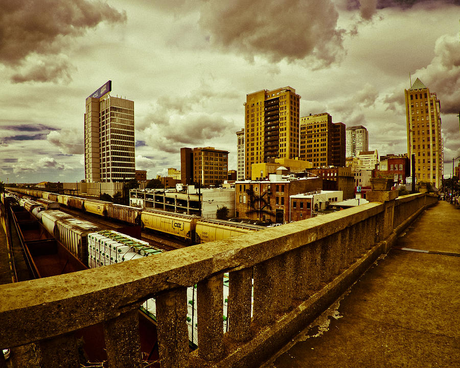 Cloudy Birmingham Photograph by Just Birmingham