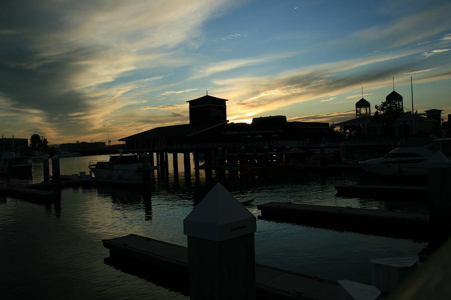 Sunset Photograph - Cloudy Docks by Joshua Sunday