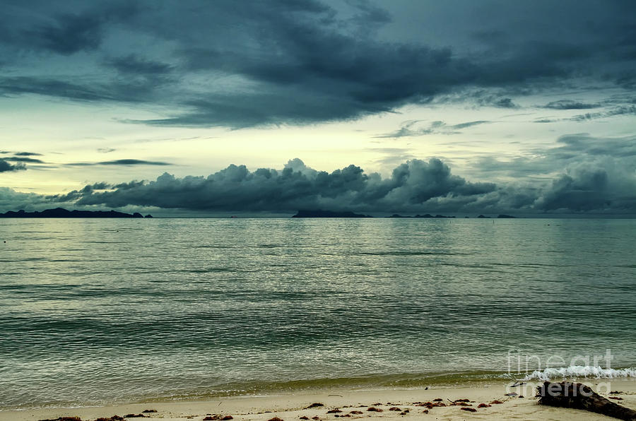 Cloudy Horizon Photograph by Michelle Meenawong
