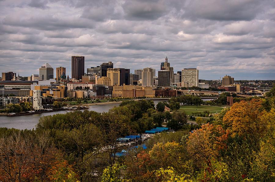 Cloudy in St.Paul Photograph by Doug Wallick