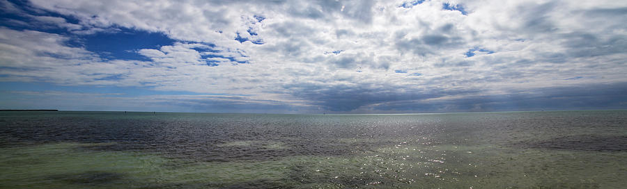 Cloudy Key West Panorama Photograph by Bob Slitzan