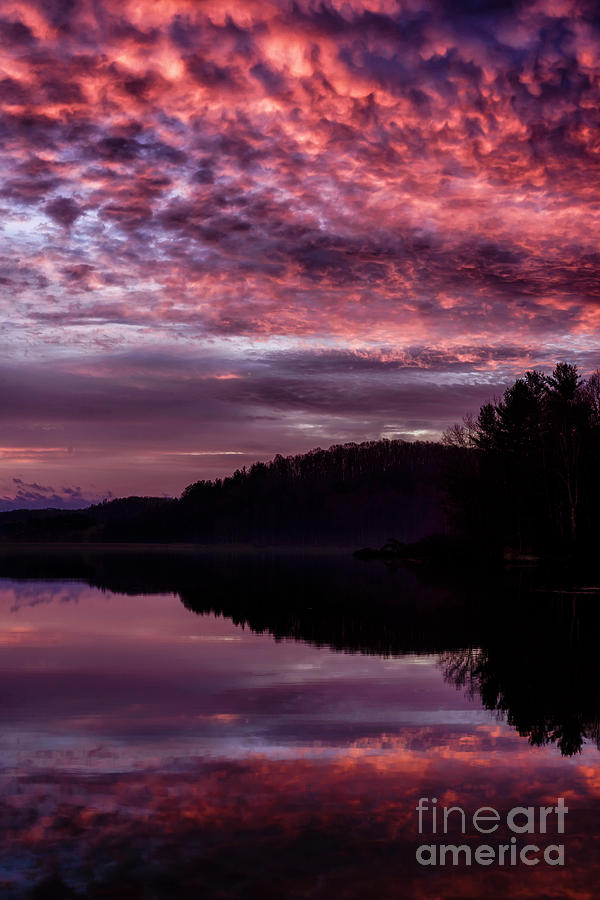 Cloudy Morning at Dawn Photograph by Thomas R Fletcher