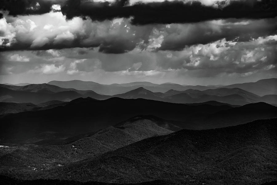 Cloudy Mountain Photograph By Benjamin Dunlap - Fine Art America