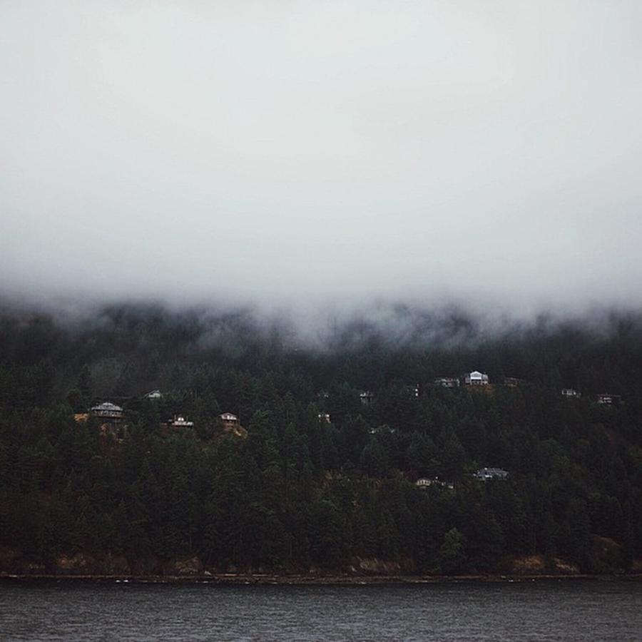 Pnw Photograph - Cloudy Pacific-northwest Homes All by Cameron Bushong