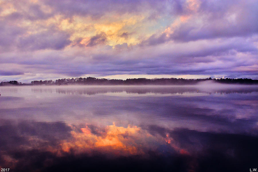 Cloudy Reflections Photograph by Lisa Wooten