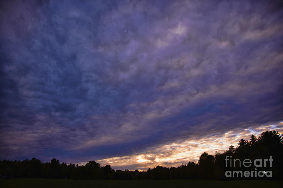 Cloudy Skys over Salem Photograph by Alana Ranney