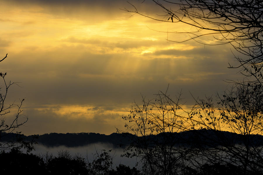 Cloudy Sunrise 3 Photograph