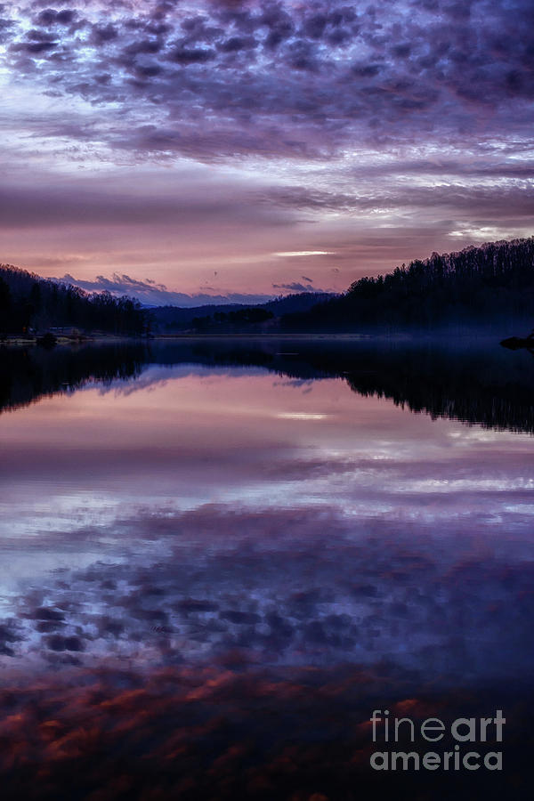 Cloudy Winter Dawn Photograph by Thomas R Fletcher