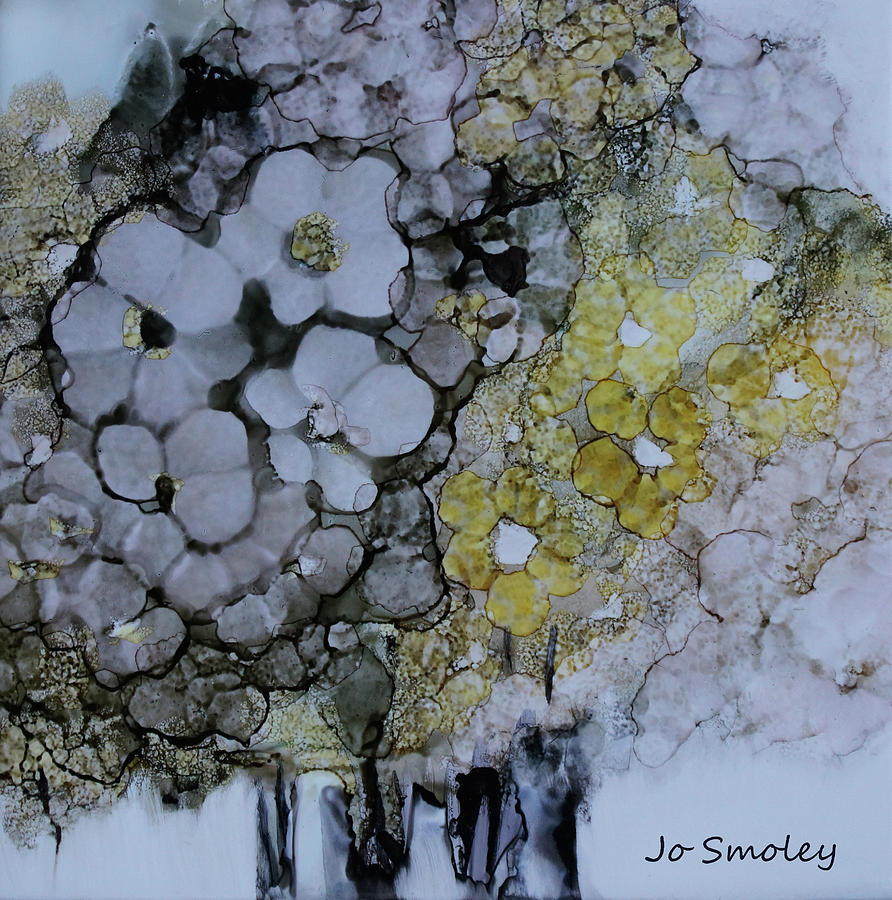 Cloudy with a Chance of Sunshine Painting by Jo Smoley