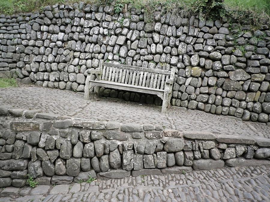 Clovelly Bench Photograph by Richard Brookes