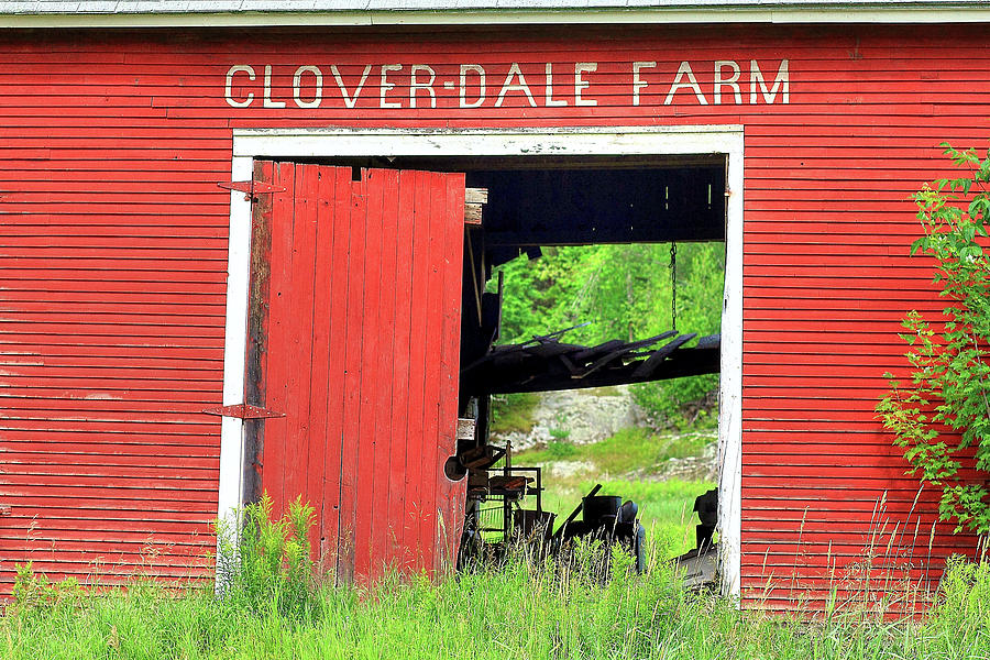 Clover Photograph - Clover Dale Farm by Brian Pflanz Clover Photograph - Clover Dale Farm by Brian Pflanz